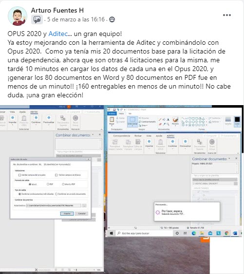 ADITEC (Generador Exprés de Documentos Adicionales y Técnicos)